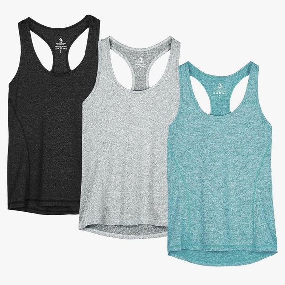 NWT IcyZone Workout Tanks, set of 3, XS - Picture 1 of 10